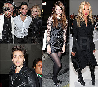 Photos of Madonna, Lindsay Lohan, Mischa Barton, Janet Jackson, Marc Jacobs, Jared Leto, Lady GaGa at Fashion Show, Afterparty
