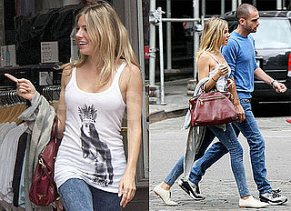 Photos of Sienna Miller Shopping at American Apparel