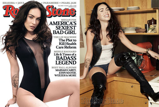 Photos of Megan Fox in Rolling Stone