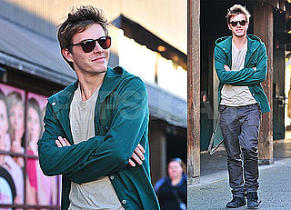 Photos of Xavier Samuel in Vancouver Without Eclipse Castmates