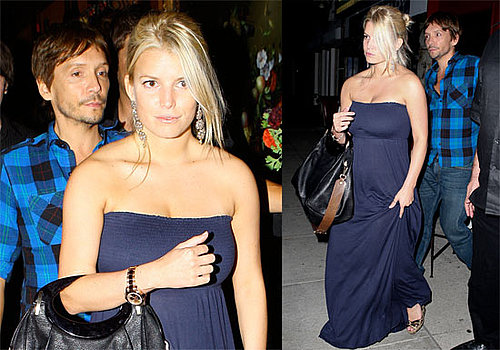 Photos of Jessica Simpson, Ken Paves at Dinner, Jess Twittered Support For Dallas Cowboys