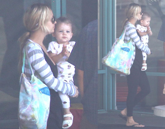 Photos of Nicole and Harlow