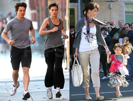 Photos of Katie Holmes and Tom Cruise in Boston