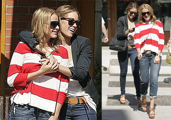 Photos of Lauren Conrad and Lo Bosworth in LA