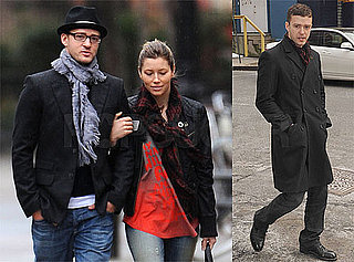 Photos of Justin Timberlake and Jessica Biel in NYC, Video of SNL Weekend Update with Jessica Rabbit