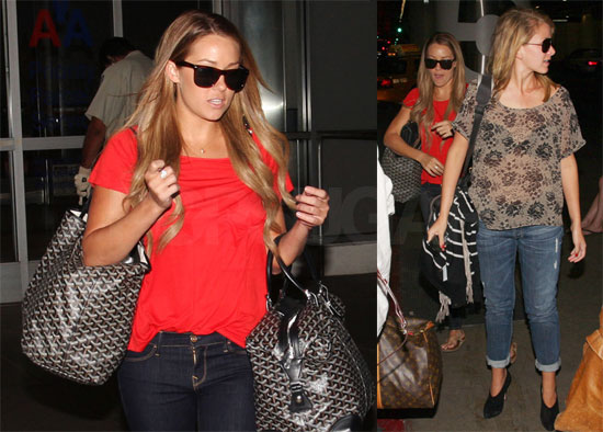 Photos of Lauren Conrad and Lo Bosworth in LA