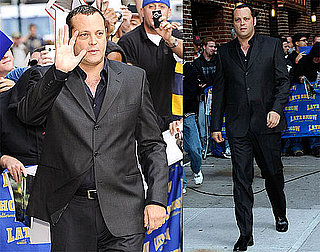 Photos and Video of Vince Vaughn on the Late Show