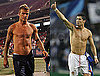 Shirtless Photos of David Beckham, Cristiano Ronaldo New Face of Armani Underwear