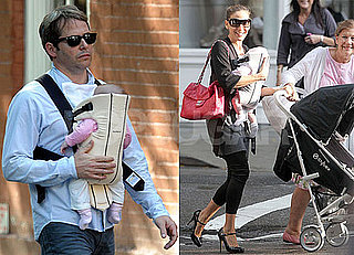 Photos of Sarah Jessica Parker and Matthew Broderick With Their Twins Tabitha and Marion in NYC
