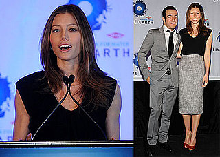 Photos of Jessica Biel and Pete Wentz Announcing the Upcoming Live Earth Run For Water