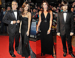 Photos of George Cooney and Elisabetta Canalis On Red Carpet in London at BFI Film Festival Opening Night Photos of George Cooney and Elisabetta Canalis On Red Carpet in London at BFI Film Festival Opening Night
