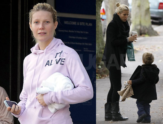 Photos of Gwyneth Paltrow and Moses