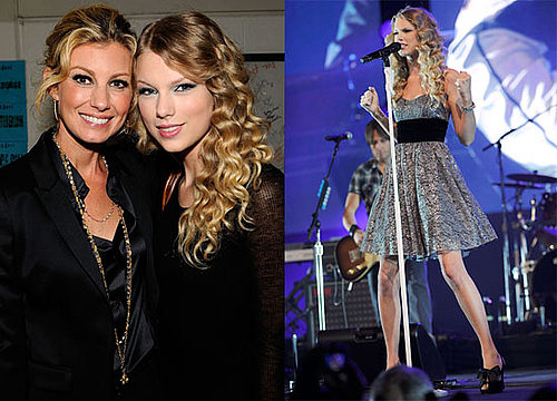 Photos of Keith Urban, Faith Hill, And Taylor Swift at The "We're All For The Hall" Benefit Show 2009-10-14 16:00:27