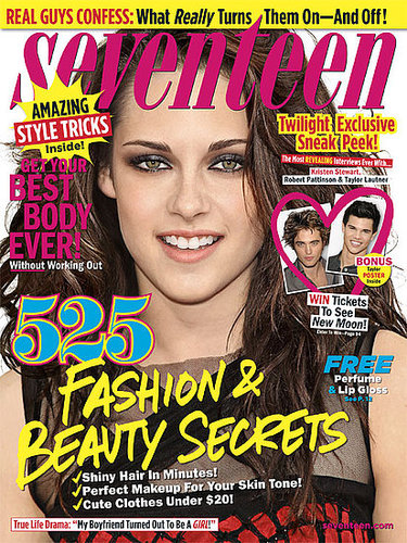 Photos of Kristen Stewart on the Cover of Seventeen Magazine