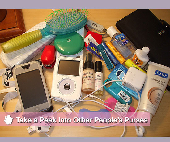 Take a Peek Into Other People's Purses Take a Peek Into Other People's Purses