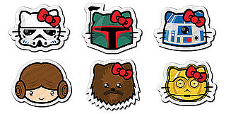 Hello Wars Stickers Are Hello Kitty and Star Wars Combined