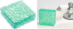 Typography Soap From Fred Flare