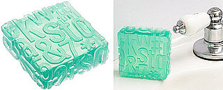 Typography Soap From Fred Flare