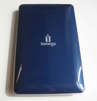 Iomega eGo Portable Hard Drive w/ Protection Suite (320GB, midnight blue)