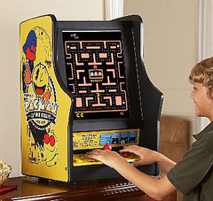 Tabletop Pac Man and Galaga Arcade System