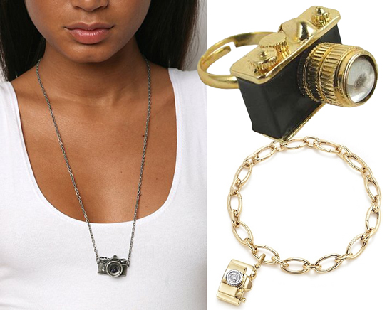 The Photographer's Baubles: Camera-Shaped Jewelry The Photographer's Baubles: Camera-Shaped Jewelry