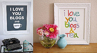 Blogs and Coffee Print Makes a Perfect Pairing