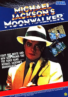 Michael Jackson 1990 Moonwalker Video Game For Sega Genesis
