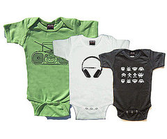 Headphones, Ghetto Blaster, Space Invaders Baby Onesie Pack Headphones, Ghetto Blaster, Space Invaders Baby Onesie Pack