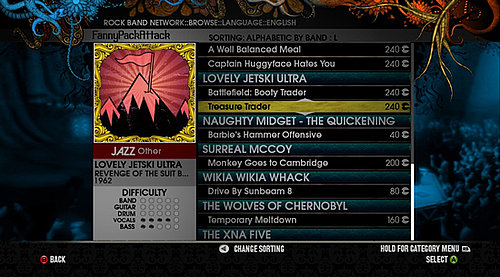 Rock Band Network Turns Any Song Into a Rock Band Song