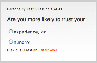 Find Out Your Personality Type With 41Q Website