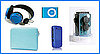 Technicolor Toys: Blue Gadgets and Accessories 