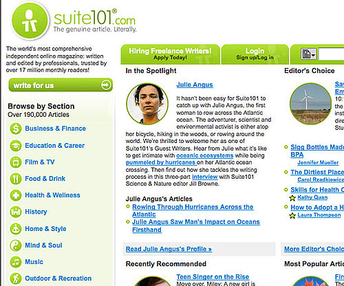 Suite101 Suite101