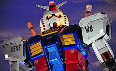 Photos of the Gundam Anime Statue That Towers 59 Feet Above Odaiba, Japan Photos of the Gundam Anime Statue That Towers 59 Feet Above Odaiba, Japan