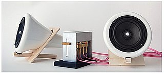 Gleaming Porcelain Speakers For Acoustic Pros 