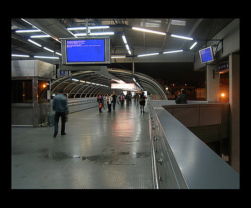 Invasion of the BSOD at Train Stations! Invasion of the BSOD at Train Stations!