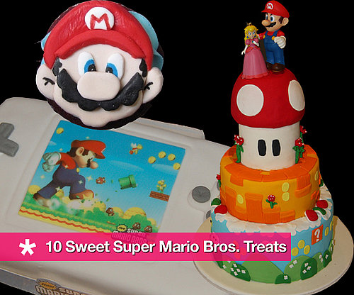 Delectable Super Mario Bros. Cakes and Cupcakes
