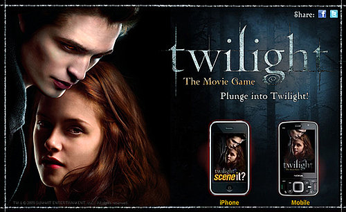 Play the Twilight Movie Game on Your Cell Phone