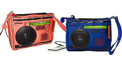 Boombox Bags Are Now Available in Peach and Blue Boombox Bags Are Now Available in Peach and Blue