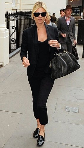 Trend Alert: Black Patent Loafers