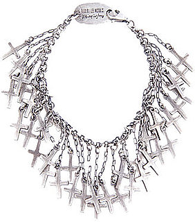 The Look For Less: Elizabeth and James Cross Charm Bracelet 
