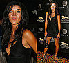Photo of Jessica Szohr Wearing Black Jumper in Connecticut