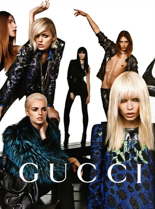 Anja Rubik Stars in Gucci's Fall 2009 Ad Campaign