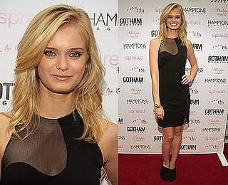 The Beautiful Life's Sara Paxton Attends The AXE Lounge For Launch Of New AXE Sensitive Skin in Alexander Wang Sheer LBD