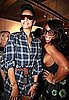 Rihanna Wears Plaid Vince Tunic to Jay-Z's Rocawear Party in NYC