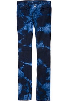 The Look For Less: J Brand Out of Control Tie-Dyed Jeans 