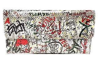 Carlos Falchi's Girl Graffitis His Bags 