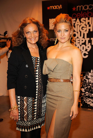 DVF and Kate celebrate