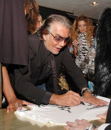 Roberto Cavalli does his part Roberto Cavalli does his part