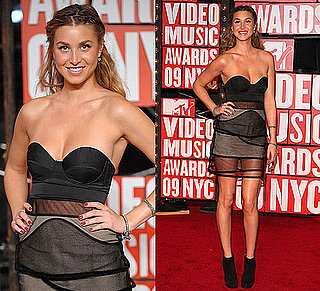 Photo of Whitney Port Wearing Christopher Kane Dress at 2009 MTV Video Music Awards