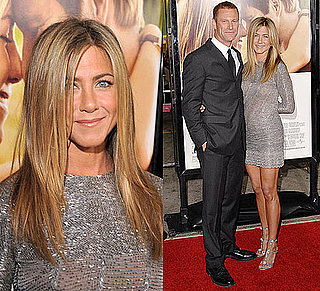 Photo of Jennifer Aniston Wearing Silver Valentino Dress at Love Happens Premiere in LA